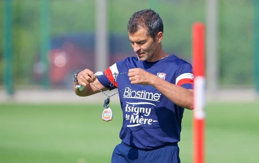 Comme depuis le début de la préparation, Rui Almeida a décidé d'évoluer en 5-3-2 pour ce Trophée des Normands face au Havre