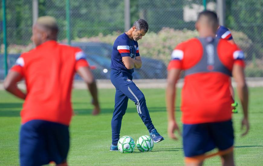Rui Almeida et ses joueurs vont pouvoir profiter d'une semaine complète pour préparer la réception du FC Lorient