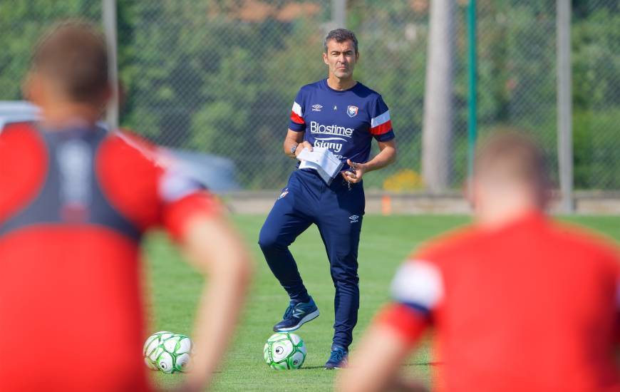 La première composition du Rui Almeida avec le Stade Malherbe Caen pour le match amical face au Stade Lavallois