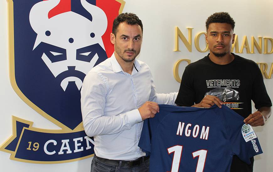 À un an de la fin de son contrat du côté du FC Nantes, Santy Ngom s'est engagé pour trois ans avec le Stade Malherbe