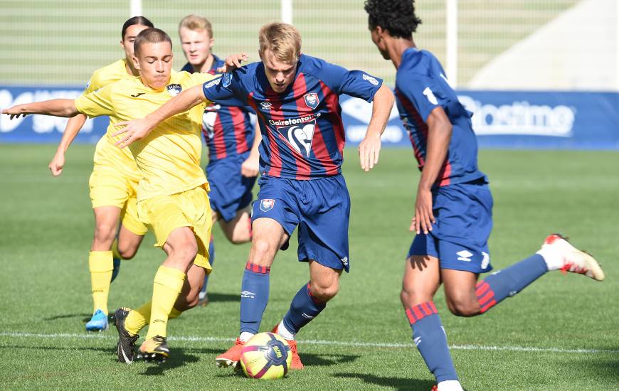 Robin Legendre s'est offert un doublé hier après-midi lors de la réception d'Évreux avec les U19 Nationaux