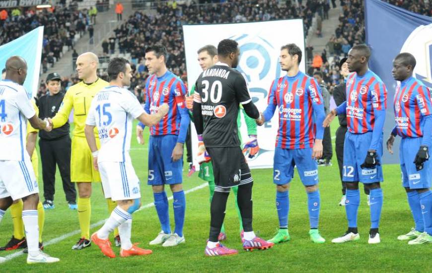 Le Stade Malherbe avait enchaîné un septième match consécutif sans défaite après son succès au Vélodrome