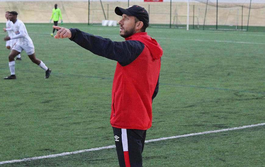 Matthieu Ballon s'est montré déçu après le revers sur la pelouse de Quevilly RM hier après-midi