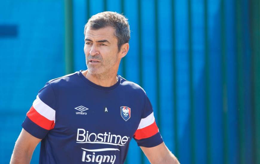 L'entraîneur du SM Caen Rui Almeida s'est exprimé avant le premier match amical (Laval - SMCaen le 06 Juillet 2019 à 18H)