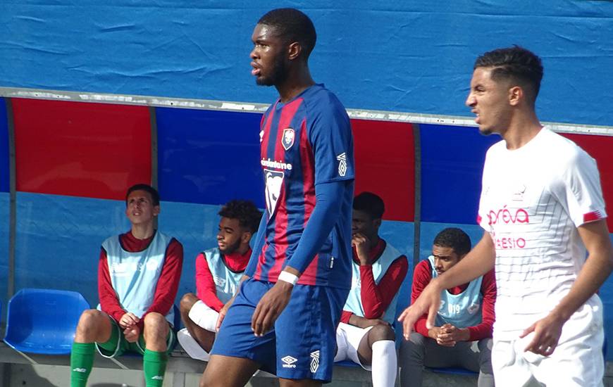 Kévin Mbala a inscrit son premier but de la saison en égalisant en toute fin de rencontre face au LOSC