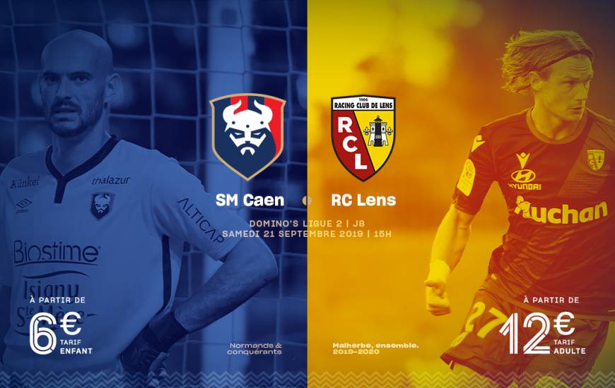 [8e journée de L1] SM Caen 0-2 RC Lens Smc_19-20_billeterie_visuel_rcl