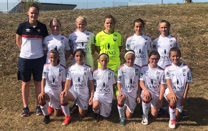 Les U13 de Chloé Charlot ont remporté leur premier match de championnat ce week-end face à l'ASPTT Caen