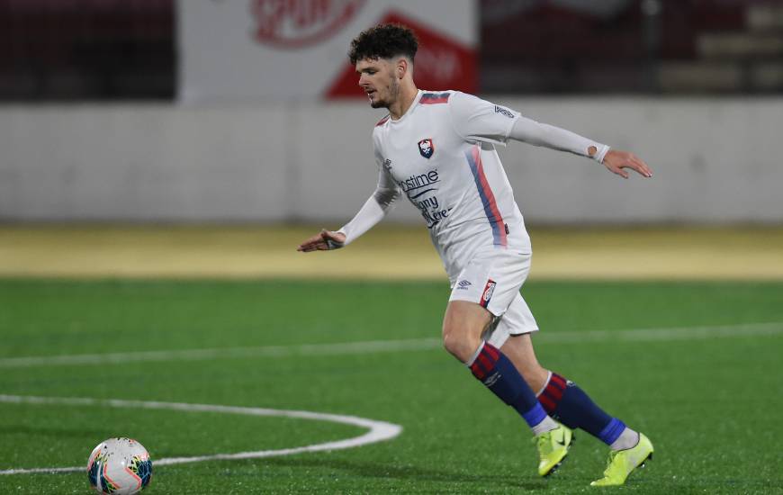 Tony Villeray a inscrit le seul but de la rencontre samedi soir sur la pelouse de Venoix face à l'AG Caen