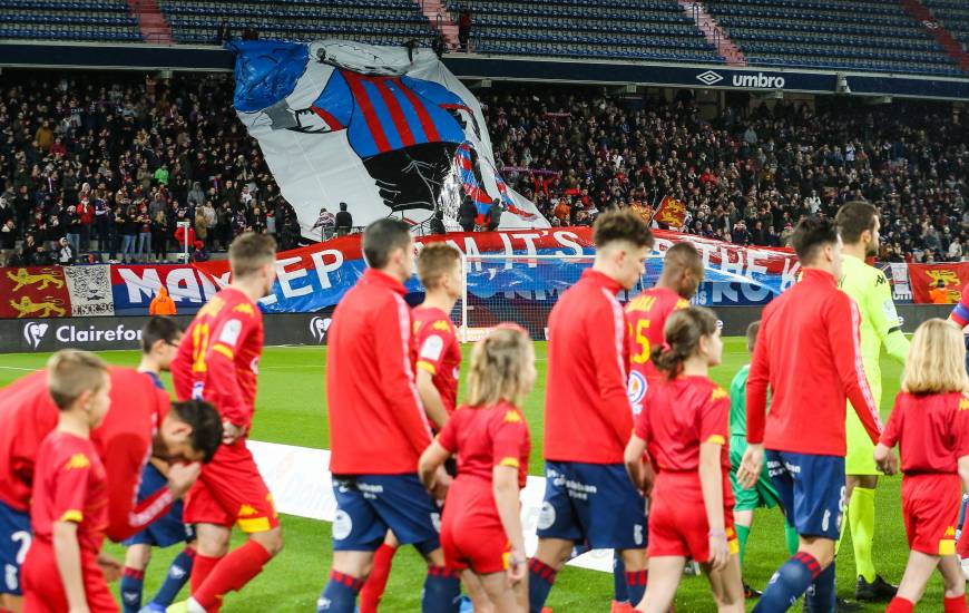 Le Malherbe Normandy Kop avait participé à l'opération "peluches" lors de la réception du Mans FC 