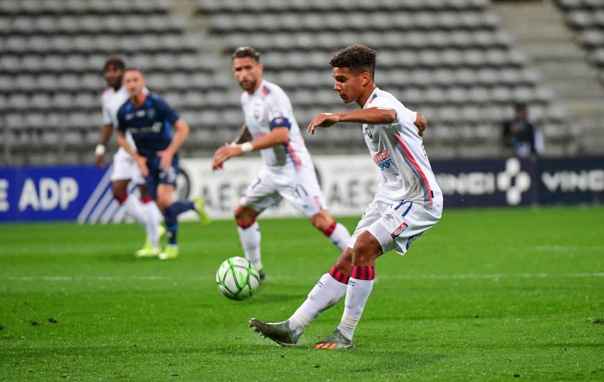 Nicholas Gioacchini a inscrit son premier but en professionnel hier soir lors du déplacement au Paris FC