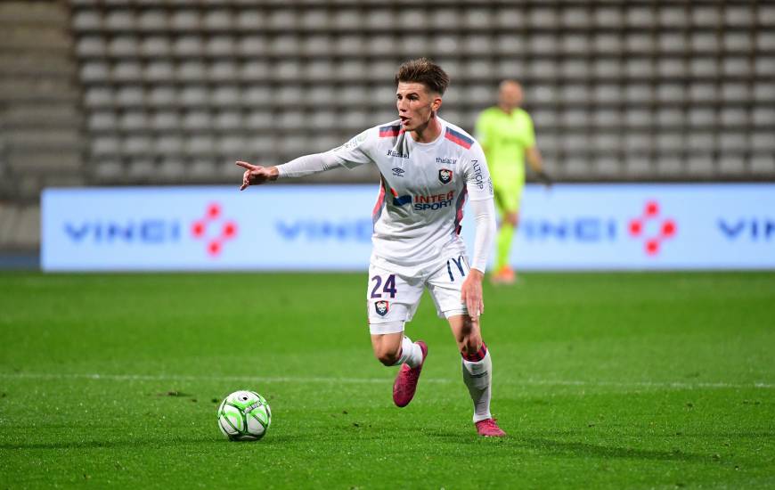 Hugo Vandermersch et le Stade Malherbe s'arrêtent à dix matchs de suite sans défaite après le revers à Rodez