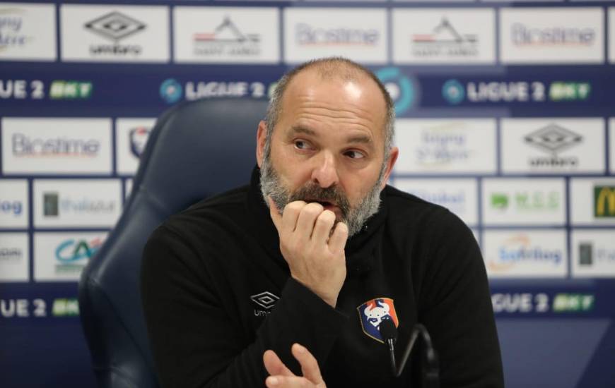 Pascal Dupraz et Jonathan Rivierez ont répondu aux questions de la presse locale avant le déplacement à Ajaccio demain soir