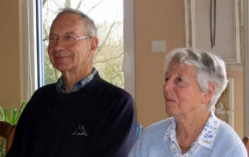 Jean Théault (ici aux côtés de son épouse), papa de Pascal et Antoine nous a quitté à l'âge de 95 ans