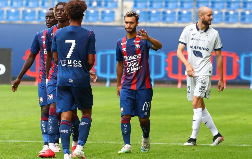 Azzeddine Toufiqui et les Caennais ont dû s'incliner face au Havre AC samedi en fin de journée