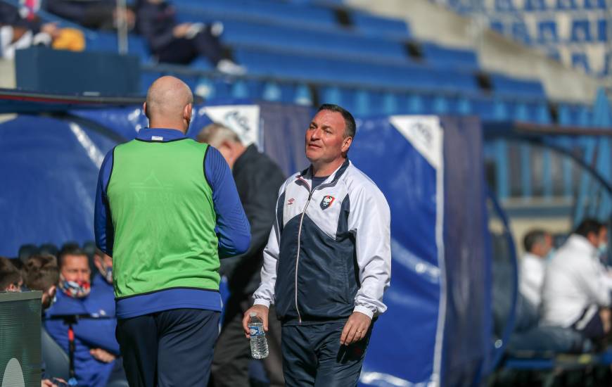 Fabrice Vandeputte a dirigé son premier match à la tête de l'équipe professionnelle du Stade Malherbe Caen 