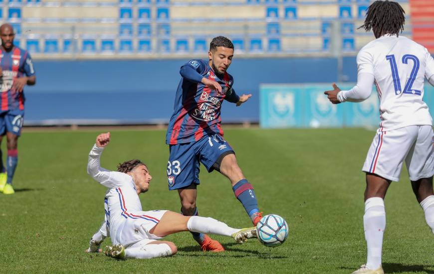 Ilyes Najim a effectué sa première apparition chez les professionnels à l'occasion de ce match amical