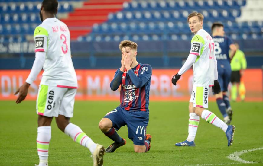 Johann Lepenant aurait pu offrir la victoire au Stade Malherbe Caen sur une frappe en fin de rencontre