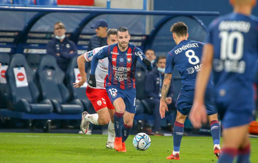 Yoann Court s'est une nouvelle fois montré décisif en étant à l'origine du premier but inscrit par le Stade Malherbe