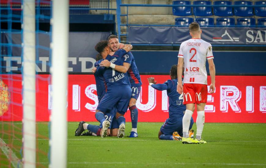 Nicholas Gioacchini a offert la victoire au Stade Malherbe Caen au bout du suspens face l'AS Nancy Lorraine