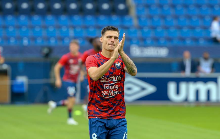 Absent samedi après-midi à Troyes, Jessy Deminguet effectue son retour dans le groupe pour la réception de Dunkerque
