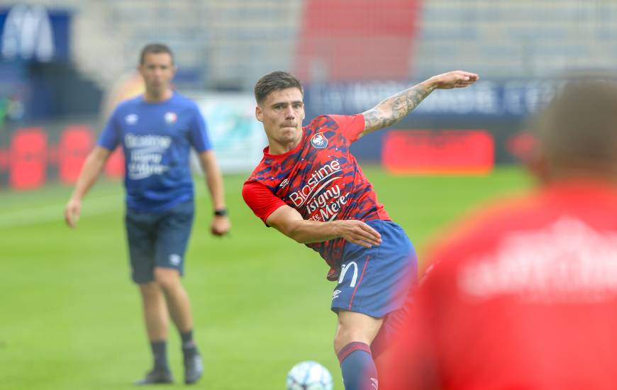 Absent le week-end dernier ace à Grenoble, Jessy Deminguet fait partie du groupe pour la réception de l'ESTAC