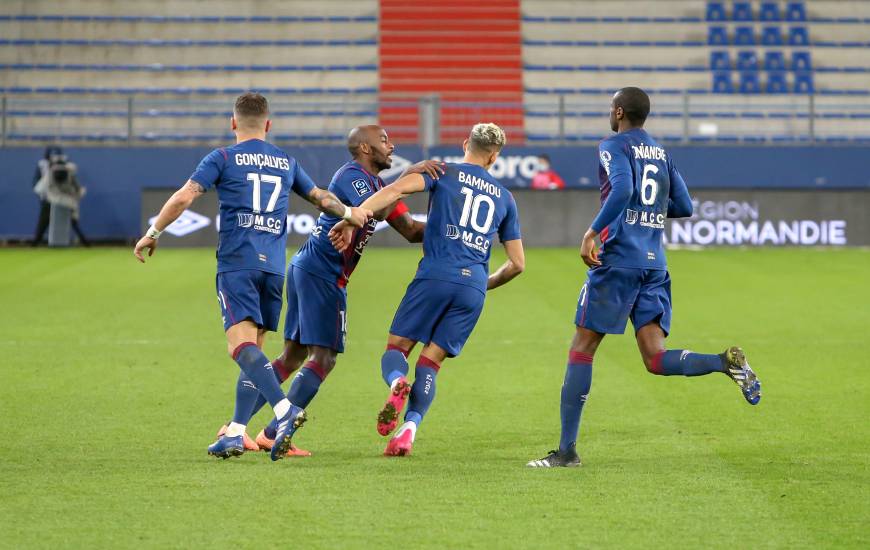 En inscrivant son sixième but de la saison, Yacine Bammou a permis au Stade Malherbe Caen d'