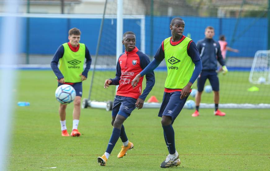 Prince Oniangué et Godson Kyeremeh sont présents dans le groupe pour affronter Rodez ce soir