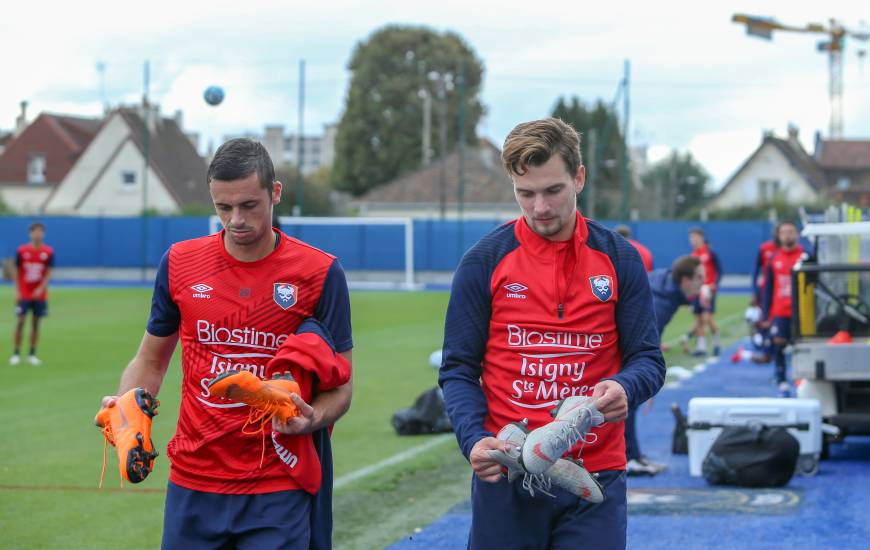 Benjamin Jeannot, Jessy Pi et les Caennais seront de retour à l'entraînement ce lundi après-midi