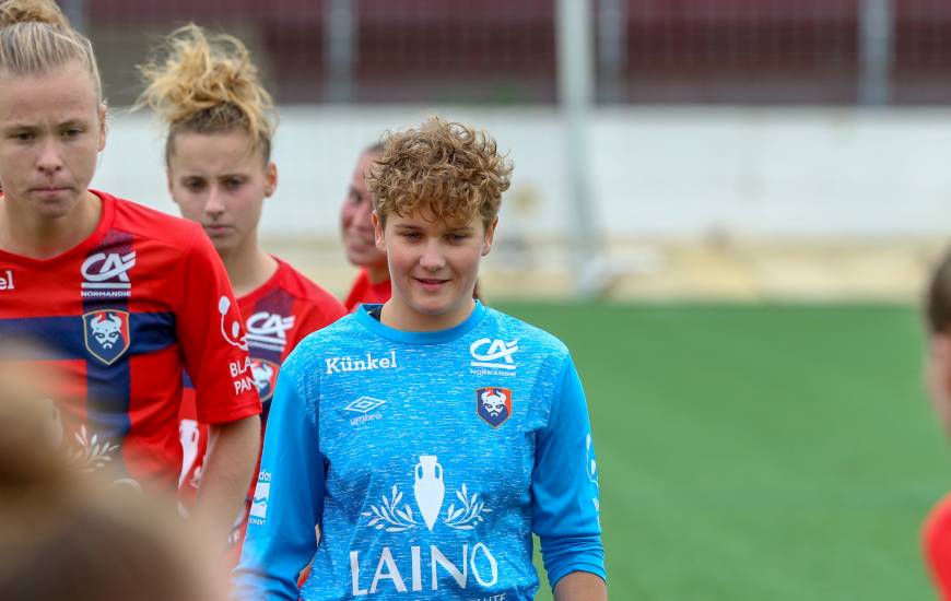 Jade Dumas s'est montré décisive à deux reprises au cours de la séance de tirs au but face au FC Rouen