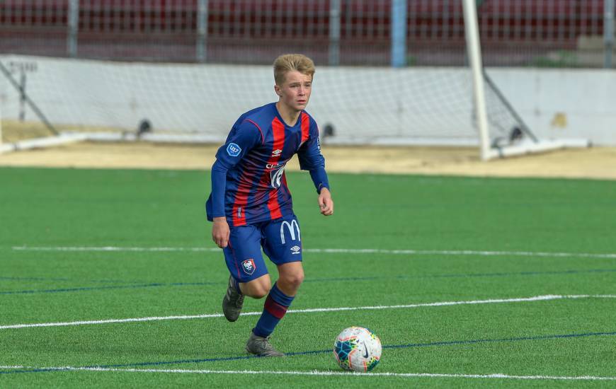 Tom Lepenant a déjà participé à un rassemblement avec l'Équipe de France U16 il y a quelques semaines