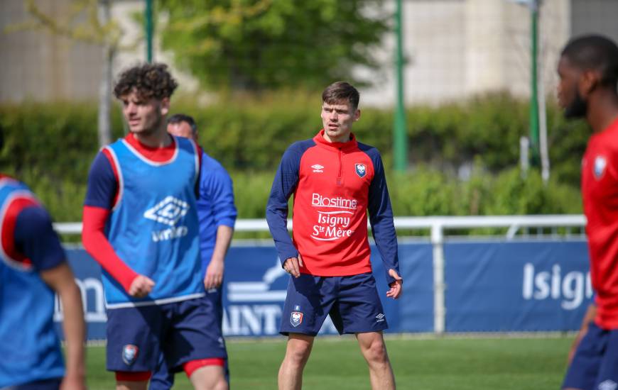 Suspendu à Toulouse, Jessy Deminguet était avec le groupe professionnel pour la reprise de l'entraînement hier après-midi