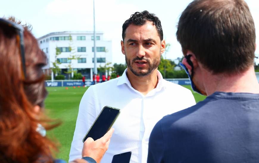 Directeur sportif du Stade Malherbe Caen, Yohann Eudeline est satisfait de la préparation effectuée par le groupe professionnel