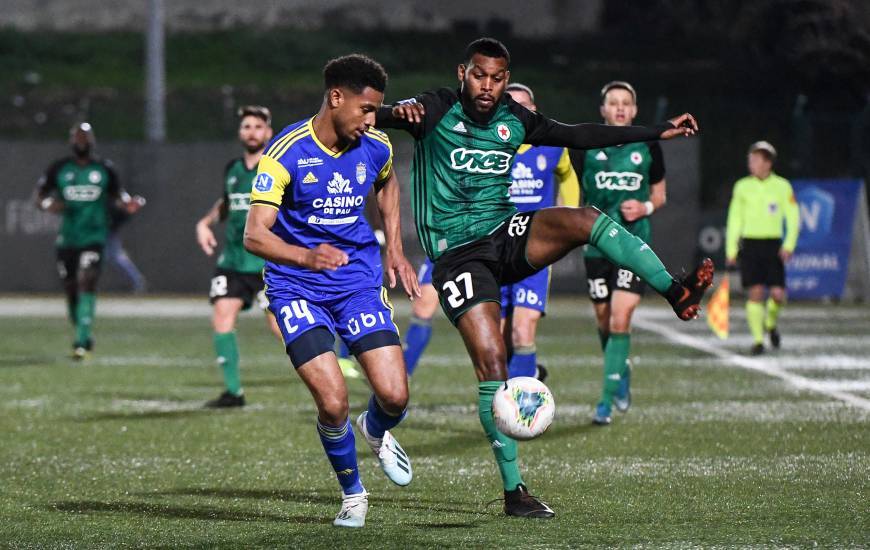 Younn Zahary a participé à l'intégralité des trois dernières rencontres de Ligue 2 BKT avec le Pau FC