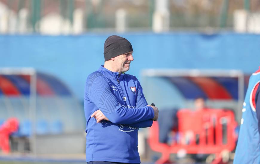 Jean-Marc Branger et le groupe professionnel du Stade Malherbe Caen utilisent MyCoach Pro depuis deux saisons