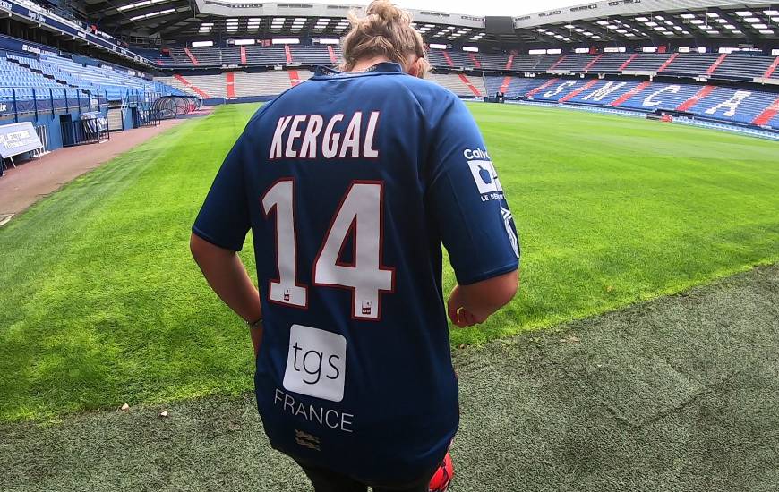 Nouvelle joueuse du Stade Malherbe Caen, Léa Kergal va découvrir ses nouvelles coéquipières ce mardi soir