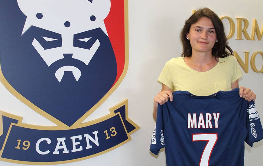 Lucie Mary qui a découvert la D2 et la R1 du côté du Mans et d'Angers rejoint le Stade Malherbe Caen