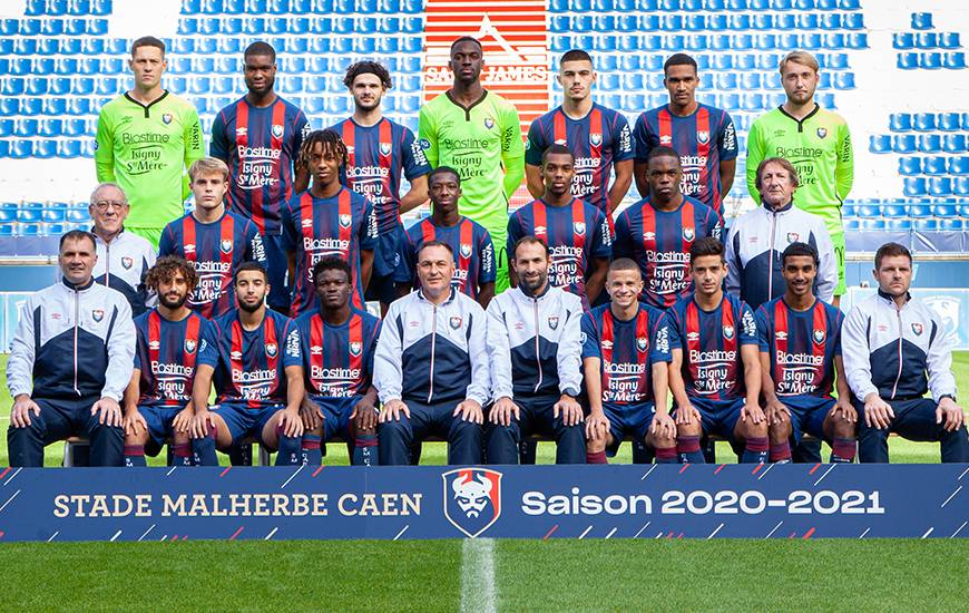 Le groupe pro 2 du Stade Malherbe Caen évolue cette saison dans le groupe A de national 2