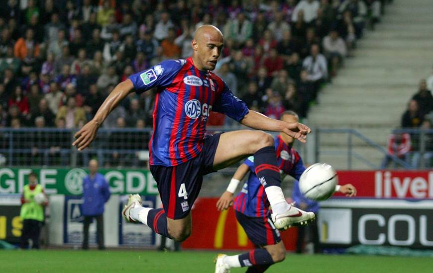 Brahim Thiam a inscrit son seul but sous les couleurs du Stade Malherbe Caen face au Havre en 2006