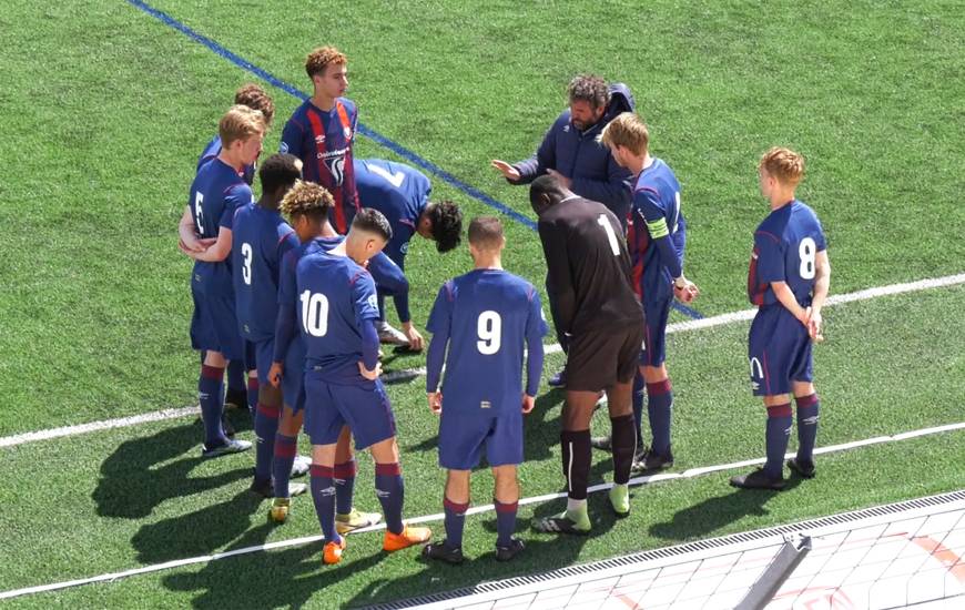 Les U19 du SM Caen victorieux 3-2 contre Lille le week-end dernier à Venoix