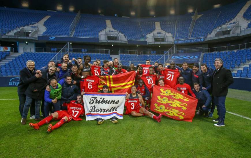 Le Stade Malherbe Caen s'était imposé (1-2) sur la pelouse du stade Océane lors du match aller face au HAC