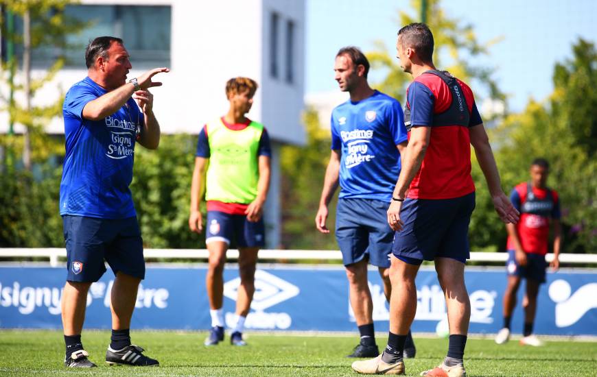 Fabrice Vandeputte et les Caennais seront de retour à l'entraînement cet après-midi à partir de 16h00