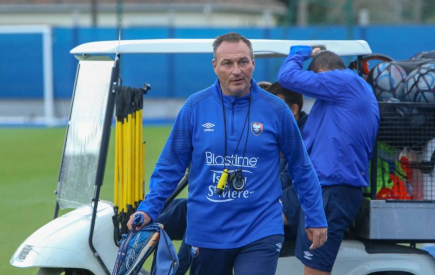 Fabrice Vandeputte dirigera son premier match officiel à la tête du Stade Malherbe demain soir