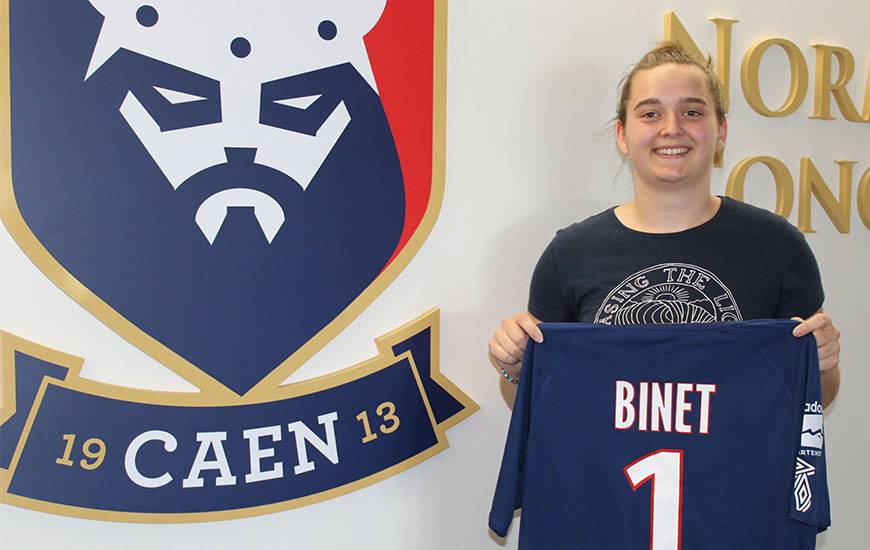 La jeune gardienne de but (18 ans) va évoluer sous les couleurs du Stade Malherbe Caen la saison prochaine