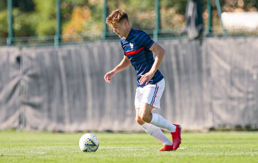 Johann Lepenant est régulièrement appelé en Équipe de France jeunes depuis les U16