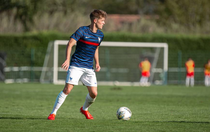 Johann Lepenant va participer à un rassemblement d'une semaine avec l'Équipe de France U20 à Clairefontaine