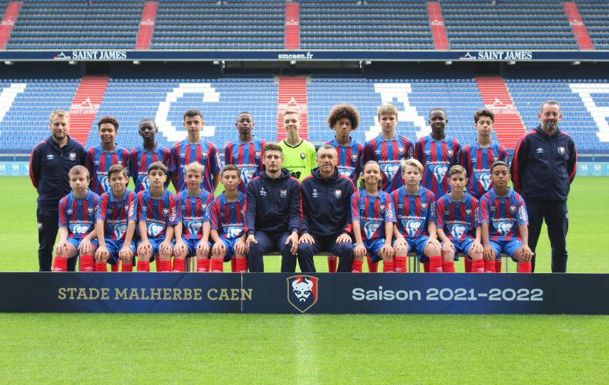 Les U15 du Stade Malherbe Caen reçoivent Avranches en Coupe de Normandie demain après-midi