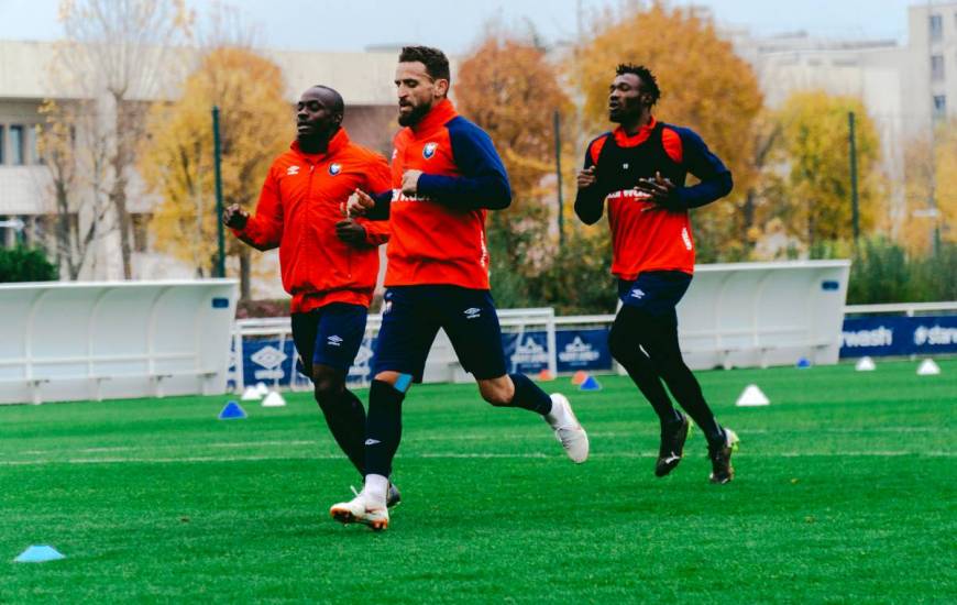 Anthony Gonçalves, Caleb Zady Sery & Franklin Wadja ont participé à la séance de ce mardi matin