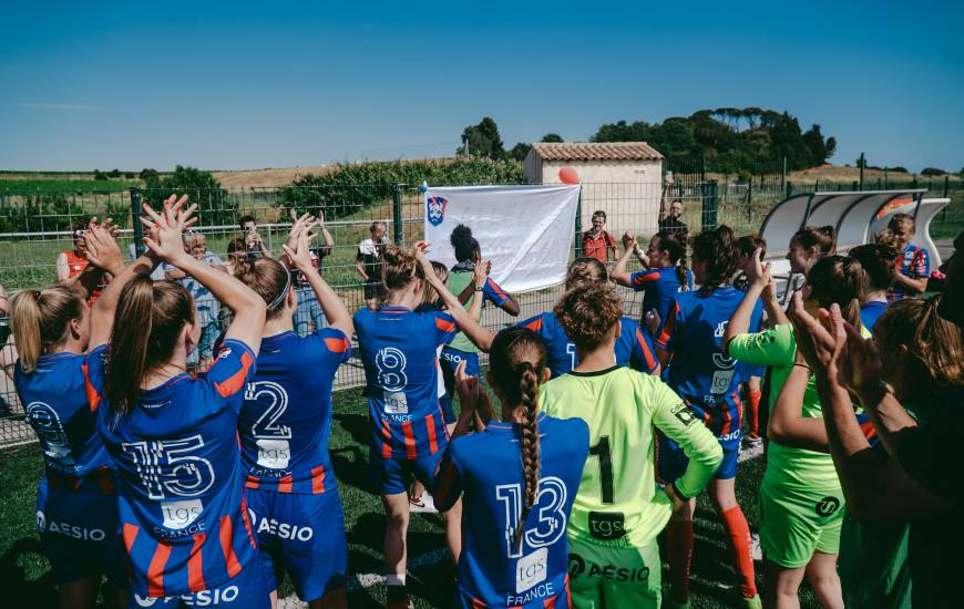 Les caennaises se sont qualifiées pour la finale d'accession en D2F en éliminant l'AS Lattes