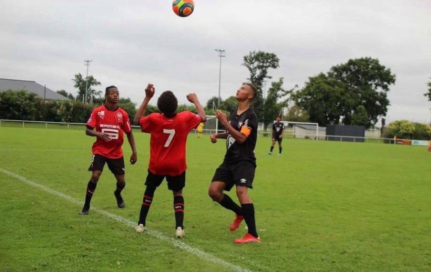 Âgé de quinze ans, Tidiam Gomis est le capitiane des U17 Nationaux du Stade Malherbe Caen