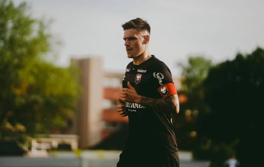 Jessy Deminguet et les Caennais ont dû s'incliner à Rodez pour le dernier match de la saison